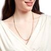 Thumbnail Image 2 of 5.5mm Reversible Diamond-Cut Curb Chain Necklace in Solid 10K Two-Tone Gold - 24"