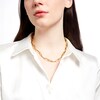 Thumbnail Image 1 of 2.0mm Hollow Paper Clip Cheval Chain Necklace in 10K Gold - 18"