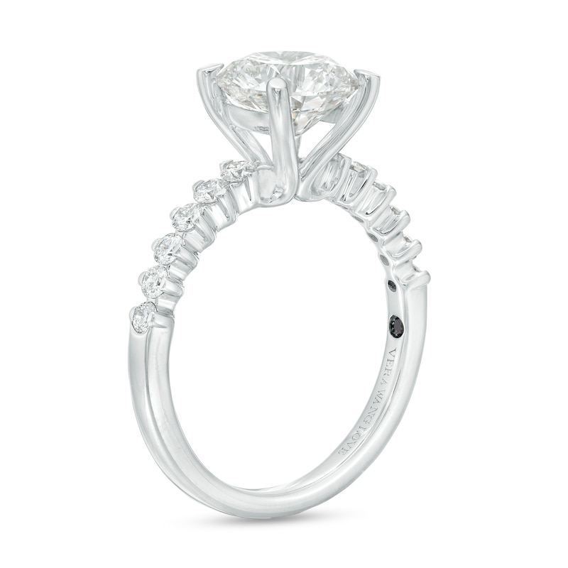Main Image 3 of TRUE Lab-Grown Diamonds by Vera Wang Love 2-1/4 CT. T.W. Engagement Ring in 14K White Gold (F/VS2)