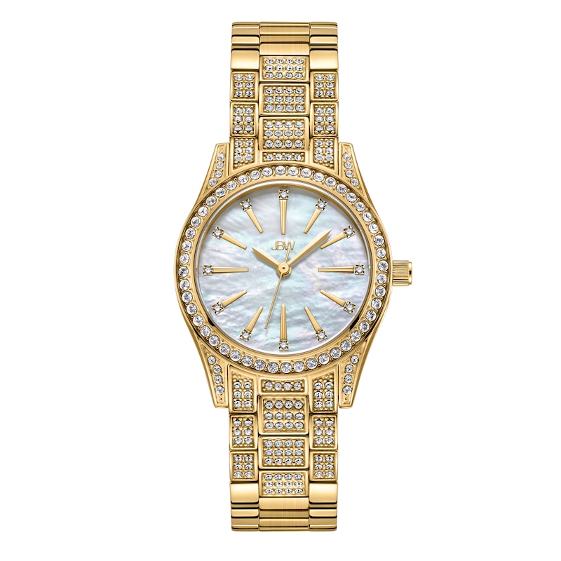 Women Fashion Watch Metal Case Band Analog Wrist Watch Glittering Diamond Quartz Watch, Women's, Size: One size, Gold