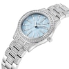 Thumbnail Image 2 of Ladies' JBW Cristal Spectra Diamond and Crystal Accent Watch with Blue Mother-of-Pearl Dial (Model: J6392B)