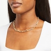Thumbnail Image 2 of 5.0mm Paper Clip Chain Necklace in Hollow 10K Gold - 18&quot;