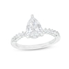 Thumbnail Image 1 of TRUE Lab-Grown Diamonds by Vera Wang Love 1-3/4 CT. T.W. Pear-Shaped Engagement Ring in 14K White Gold (F/VS2)