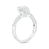 Thumbnail Image 3 of TRUE Lab-Grown Diamonds by Vera Wang Love 1-3/4 CT. T.W. Pear-Shaped Engagement Ring in 14K White Gold (F/VS2)