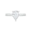 Thumbnail Image 4 of TRUE Lab-Grown Diamonds by Vera Wang Love 1-3/4 CT. T.W. Pear-Shaped Engagement Ring in 14K White Gold (F/VS2)