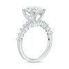 Thumbnail Image 3 of TRUE Lab-Grown Diamonds by Vera Wang Love 3-1/2 CT. T.W. Oval-Shaped Engagement Ring in 14K White Gold (F/VS2)