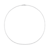 Thumbnail Image 3 of 1.5mm Bead Chain Necklace in Sterling Silver - 20"