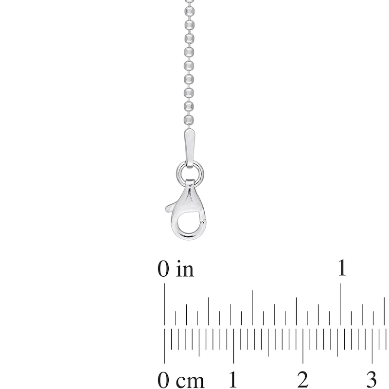 Main Image 4 of 1.5mm Bead Chain Necklace in Sterling Silver