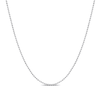 Thumbnail Image 1 of 1.0mm Bead Chain Necklace in Sterling Silver - 20"