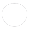 Thumbnail Image 3 of 1.0mm Bead Chain Necklace in Sterling Silver - 20"