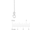 Thumbnail Image 4 of 1.0mm Bead Chain Necklace in Sterling Silver - 16"