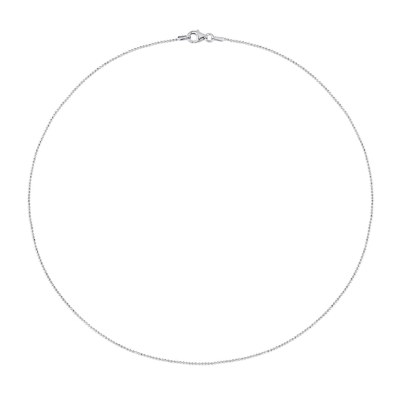 1.0mm Bead Chain Necklace in Sterling Silver
