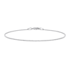 Thumbnail Image 1 of 1.0mm Bead Chain Bracelet in Sterling Silver - 7.5"