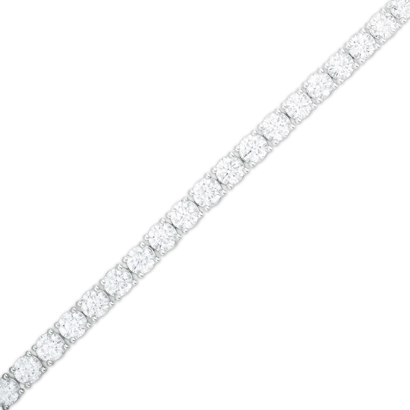 Main Image 1 of 9 CT. T.W. Diamond Tennis Bracelet in 14K White Gold – 7.25"