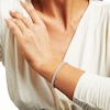 Thumbnail Image 1 of 9 CT. T.W. Diamond Tennis Bracelet in 14K White Gold – 7.25"