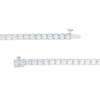 Thumbnail Image 2 of 9 CT. T.W. Diamond Tennis Bracelet in 14K White Gold – 7.25"