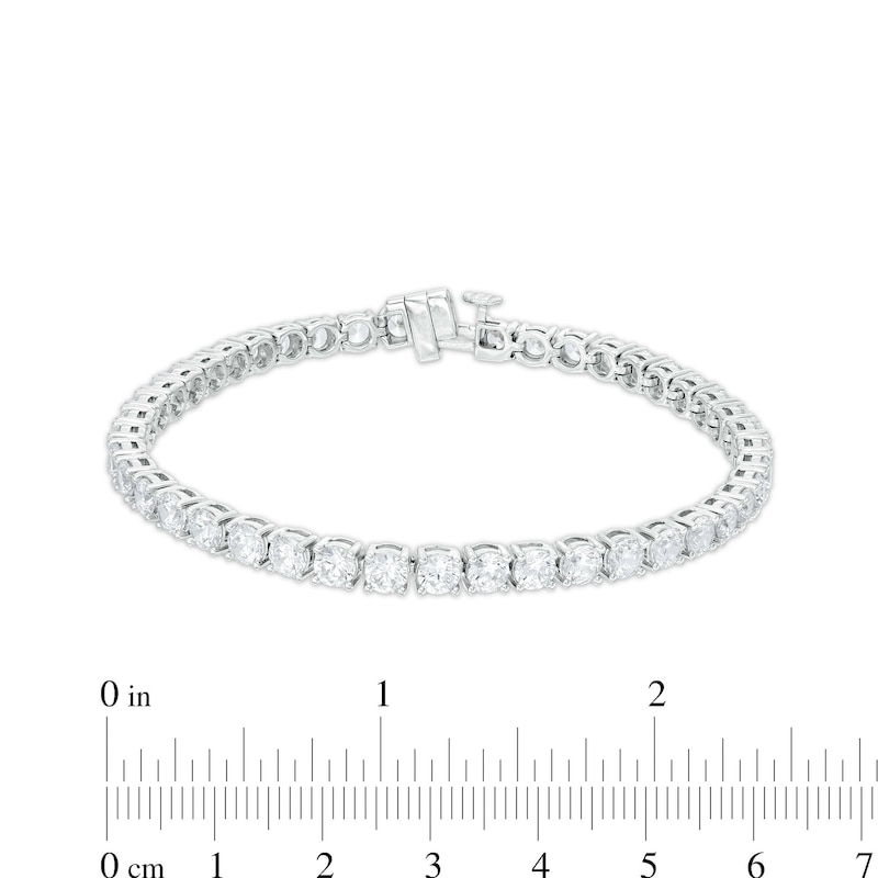 9 CT. T.W. Diamond Tennis Bracelet in 14K White Gold – 7.25"