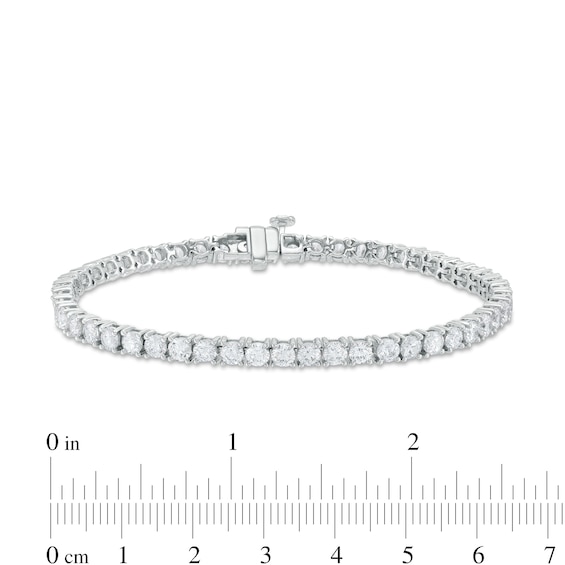 8 CT. T.w. Certified Lab-Grown Diamond Tennis Bracelet in 14K White Gold (F/Si2) â 7.25"