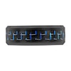 Thumbnail Image 3 of Men's 8.0mm Beveled Edge Wedding Band in Tungsten with Black IP and Blue Woven Carbon fiber Inlay
