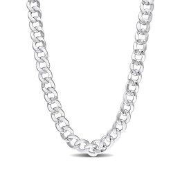 Zales Men's 7.6mm Curb Chain Necklace