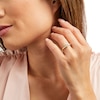 Thumbnail Image 2 of Vera Wang Love Collection 1 CT. T.W. Princess-Cut Diamond Engagement Ring in 14K Gold
