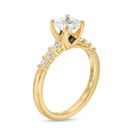 Vera Wang Love Collection 1 CT. T.w. Princess-Cut Diamond Engagement Ring 14K Gold