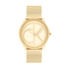 Thumbnail Image 1 of Calvin Klein Gold-Tone IP Mesh Watch (Model: 25200034)