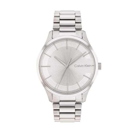 Calvin Klein Watch with Silver-Tone Dial (Model: 25200041)