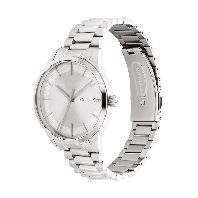 Calvin Klein Watch with Silver-Tone Dial (Model: 25200041)
