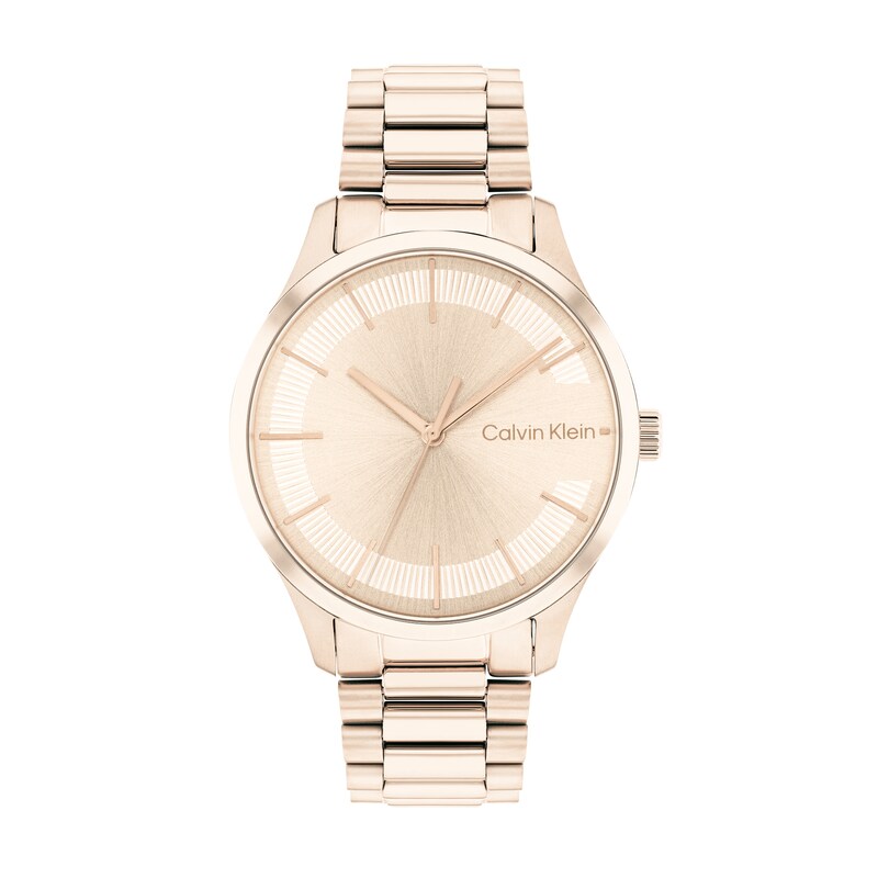 Main Image 1 of Calvin Klein Rose-Tone IP Watch (Model: 25200042)
