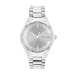 Calvin Klein Watch with Grey Sunray Dial (Model: 25200036)