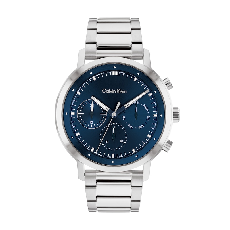 Main Image 1 of Men's Calvin Klein Chronograph Watch with Blue Dial (Model: 25200063)