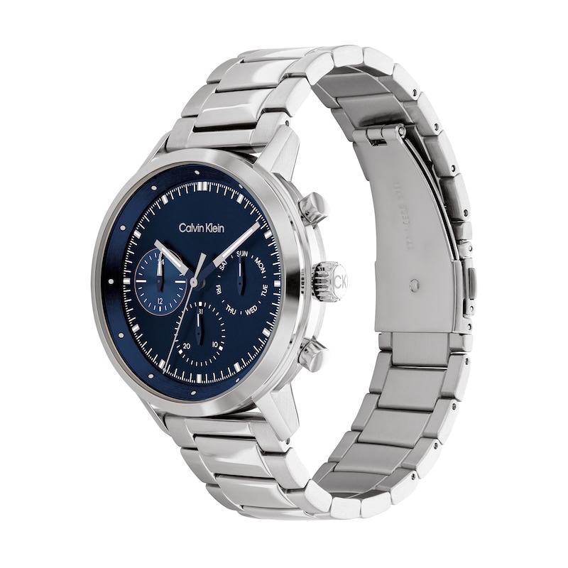 Main Image 2 of Men's Calvin Klein Chronograph Watch with Blue Dial (Model: 25200063)