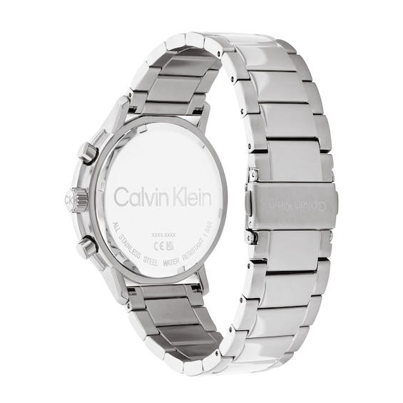 Men's Calvin Klein Chronograph Watch with Blue Dial (Model: 25200063)