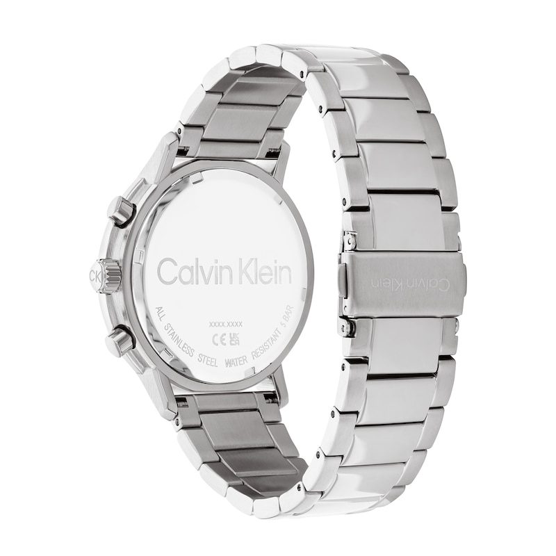 Main Image 3 of Men's Calvin Klein Chronograph Watch with Blue Dial (Model: 25200063)