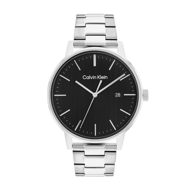 Main Image 1 of Men's Calvin Klein Watch with Brushed Black Dial (Model: 25200053)