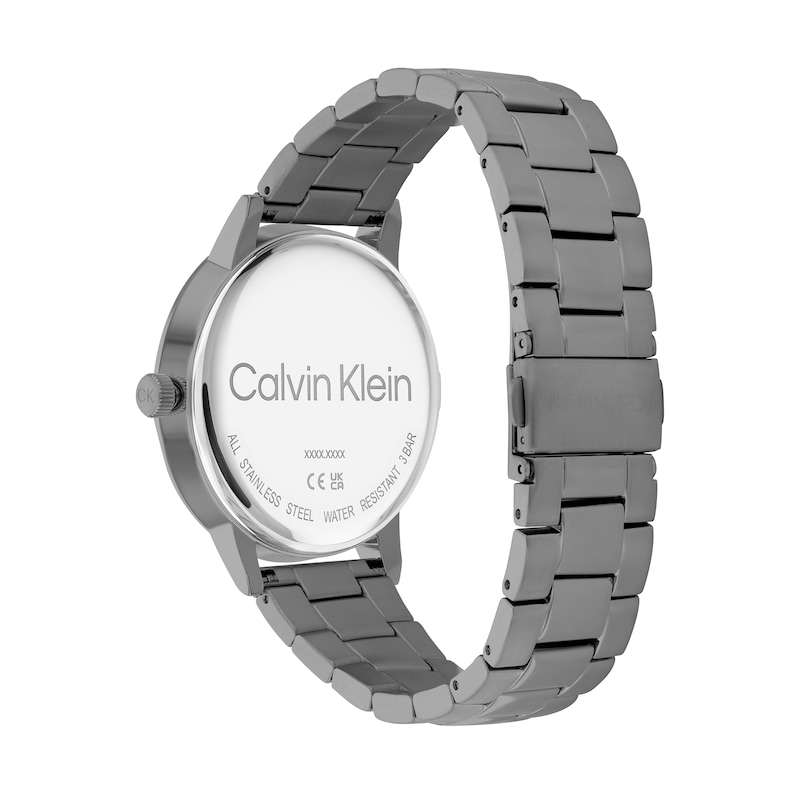 Main Image 3 of Men's Calvin Klein Grey IP Watch (Model: 25200054)