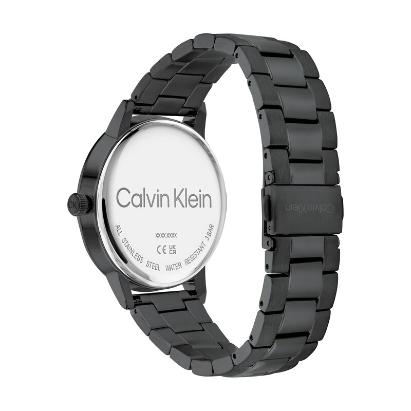 Men's Calvin Klein Black IP Watch (Model: 25200057)