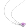 Thumbnail Image 4 of 7.0mm Amethyst Solitaire Pendant and Stud Earrings Set in Sterling Silver