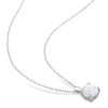 Thumbnail Image 4 of 7.0mm Opal Solitaire Pendant and Stud Earrings Set in Sterling Silver