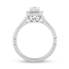 Thumbnail Image 3 of Enchanted Disney Majestic Princess 3/4 CT. T.W. Diamond Frame Engagement Ring in 14K White Gold