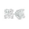 Thumbnail Image 0 of 1-5/8 CT. T.W. Certified Diamond Solitaire Stud Earrings in 14K White Gold (I/I2)