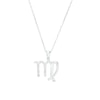 Thumbnail Image 1 of 1/8 CT. T.W. Diamond Virgo Pendant in Sterling Silver