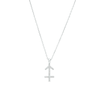 Thumbnail Image 1 of 1/8 CT. T.W. Diamond Sagittarius Pendant in Sterling Silver