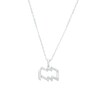 Thumbnail Image 1 of 1/8 CT. T.W. Diamond Aquarius Pendant in Sterling Silver