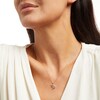 Thumbnail Image 2 of 1/8 CT. T.W. Diamond Capricorn Pendant in Sterling Silver