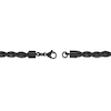 Thumbnail Image 2 of 6.0mm Rope Chain Bracelet in Stainless Steel with Black IP - 8.5"