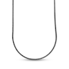 Thumbnail Image 1 of Men's 3.5mm Snake Chain Antique-Finish Necklace in Solid Stainless Steel  with Black IP - 18"