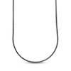 Thumbnail Image 1 of Men's 3.5mm Snake Chain Antique-Finish Necklace in Solid Stainless Steel  with Black IP - 24"