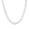 Thumbnail Image 1 of 7 CT. T.W. Multi-Diamond Graduated Necklace in 10K White Gold